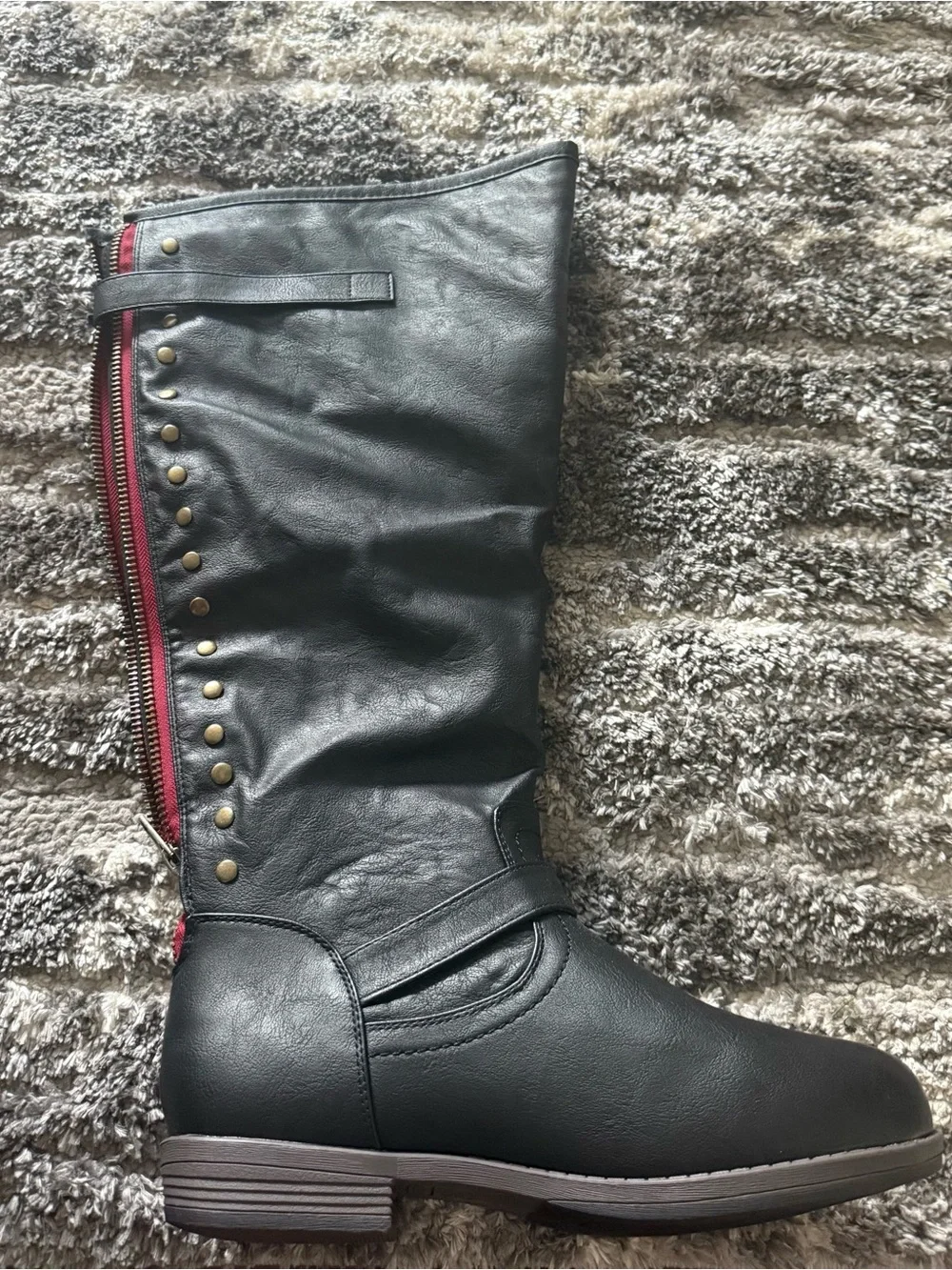New Journee Collection Women’s Spokane Studded Riding Boots size 11